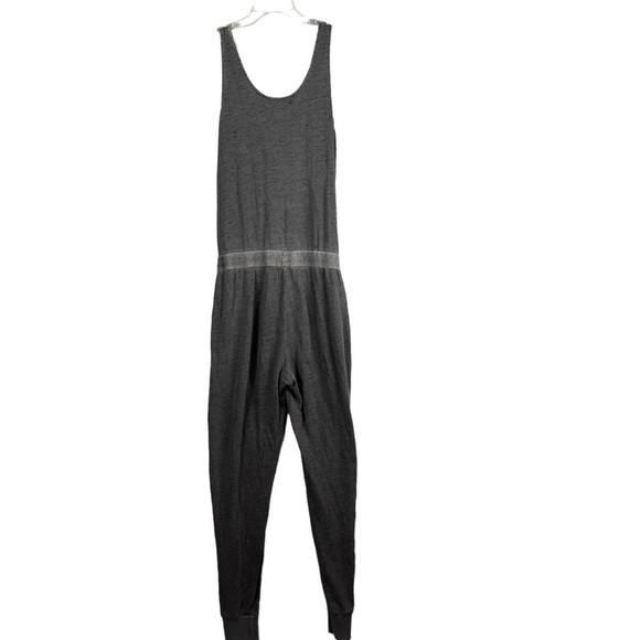 Splendid Jersey Knit Jogger V Neck Jumpsuit Loungewear Size Small - Picture 3 of 9